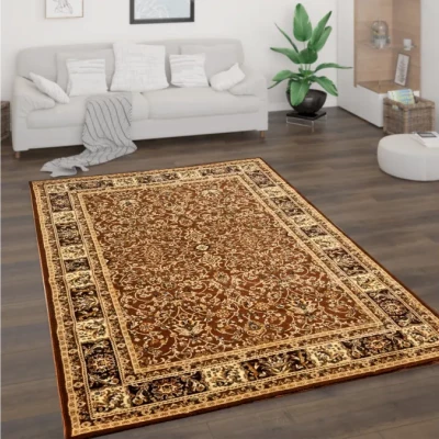 Orientálny kusový koberec 60x100 cm LUCHO - hnedý / vzorovaný
