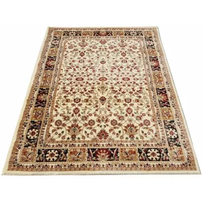 Orientálny kusový koberec 140x190 cm LUCHO - krémový / vzorovaný