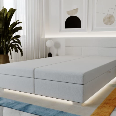 Boxspringová posteľ 180x200 ROSIE 1 - biela