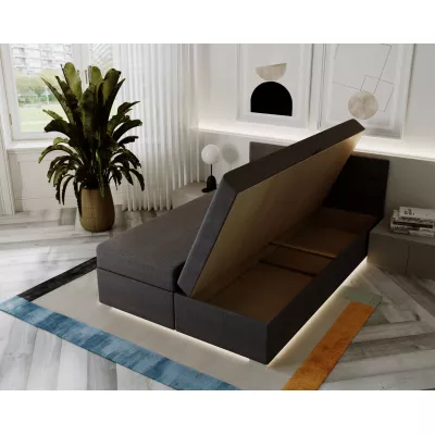 Boxspringová posteľ 160x200 ROSIE 2 - ecru