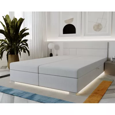 Boxspringová posteľ 180x200 ROSIE 2 - biela