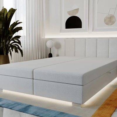 Hotelová posteľ 160x200 ROSIE 7 - biela