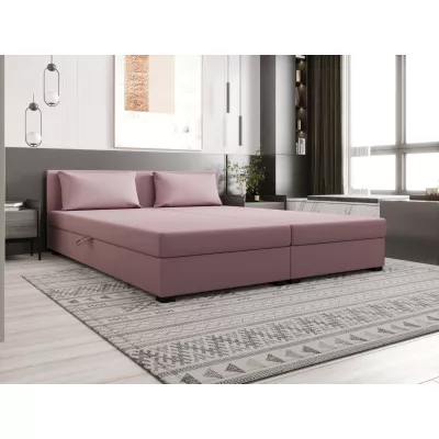 Kontinentálna manželská posteľ 160x200 ROSIE 13 - ružová
