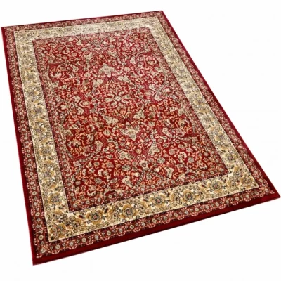 Obdĺžnikový koberec 140x190 cm LUCHO orientálny - červený