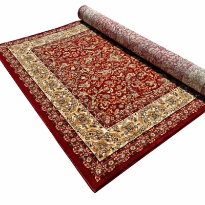 Obdĺžnikový koberec 140x190 cm LUCHO orientálny - červený