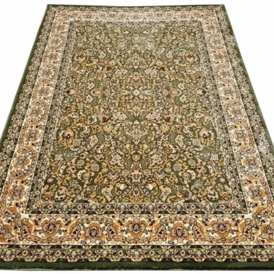 Obdĺžnikový koberec 140x190 cm LUCHO orientálny - zelený