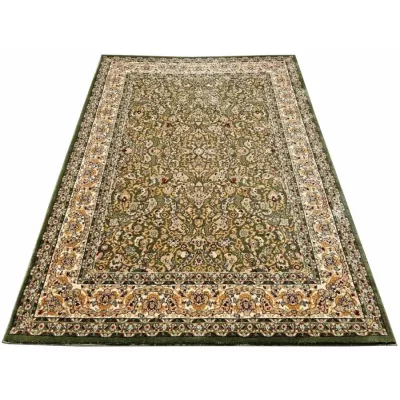 Obdĺžnikový koberec 140x190 cm LUCHO orientálny - zelený