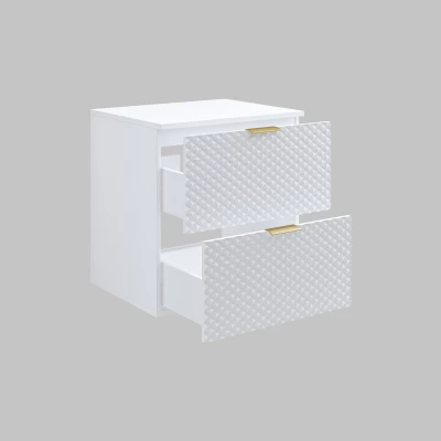 Skrinka pod umývadlo 60 cm EUREKA - biela
