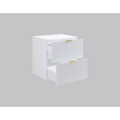 Skrinka pod umývadlo 60 cm EUREKA - biela