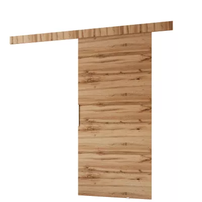 Posuvné dvere na stenu BARRET 1 - 76 cm, dub wotan