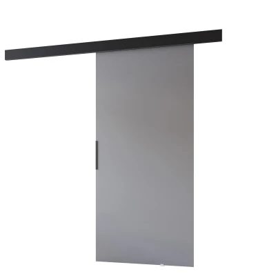 Posuvné dvere do interiéru BARRET 11 - 76 cm, šedé / čierne