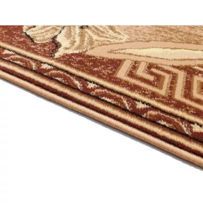 Vzorovaný koberec 50x90 cm LUKEN - béžový / hnedý