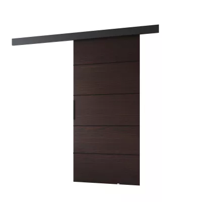 Interiérové ​​dvere na stenu BARRET 20 - 96 cm, wenge / čierne