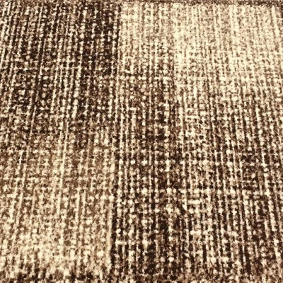 Abstraktný kusový koberec 150x300 cm DEMIAN - hnedý
