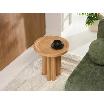 Okrúhly konferenčný stolík BERT - dub