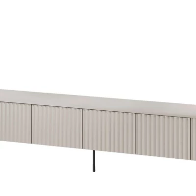 Široký TV stolík CALERA - kašmír