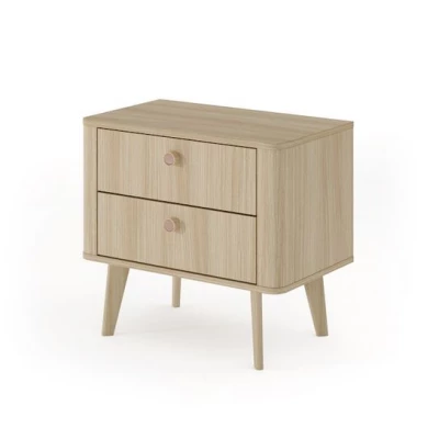 Stolík k posteli TROY - dub barista