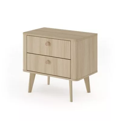 Stolík k posteli TROY - dub barista