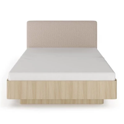 Manželská posteľ s úložným priestorom 160x200 TROY - dub barista
