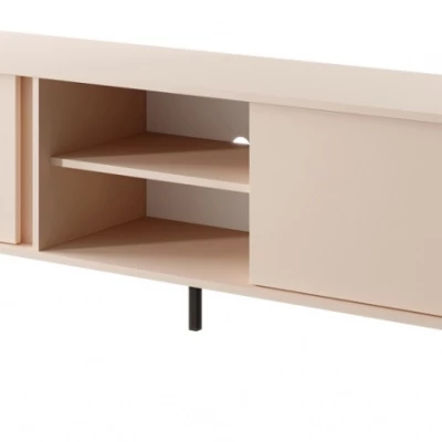 Televízny stolík 153 cm SLOCOMB - béžový