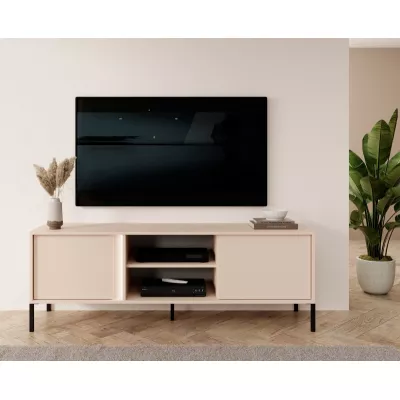 Televízny stolík 153 cm SLOCOMB - béžový