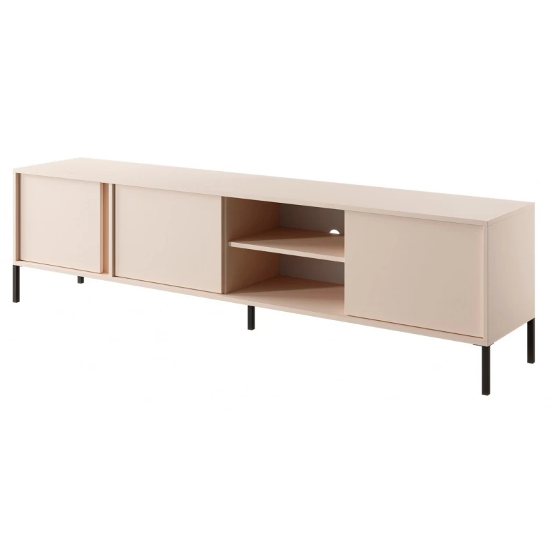 Televízny stolík 203 cm SLOCOMB - béžový
