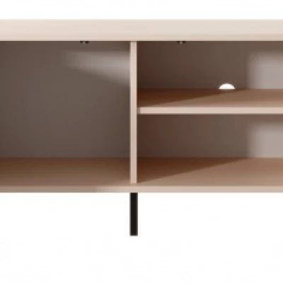 Televízny stolík 203 cm SLOCOMB - béžový