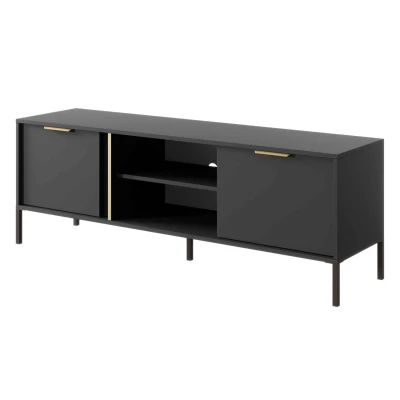 TV stolík 153 cm HARTSELE - antracitový
