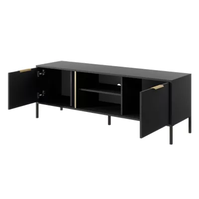 TV stolík 153 cm HARTSELE - antracitový