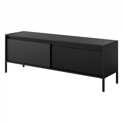 TV stolík 153 cm MOULTON - čierny
