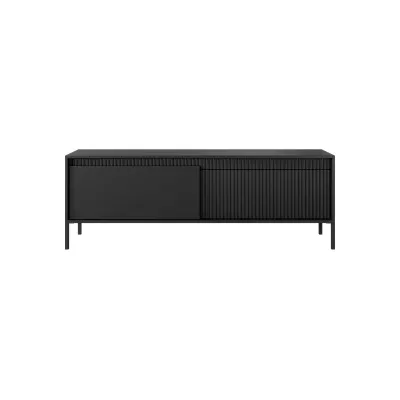 TV stolík 153 cm MOULTON - čierny
