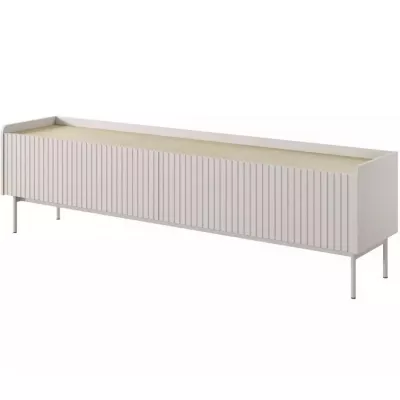 TV stolík 153 cm MATION - dub scandi / béžový