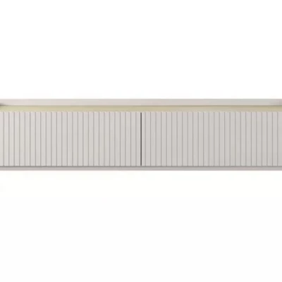TV stolík 153 cm MATION - dub scandi / béžový