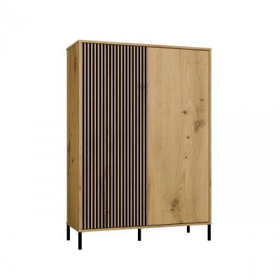 Vysoká policová skriňa 104 cm ELBA - dub artisan