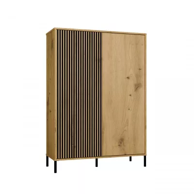 Vysoká policová skriňa 104 cm ELBA - dub artisan