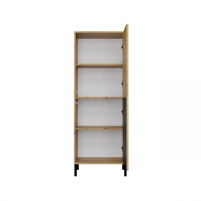 Dvojdverová policová skriňa 54 cm ELBA - dub artisan