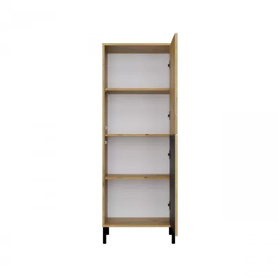 Dvojdverová policová skriňa 54 cm ELBA - dub artisan