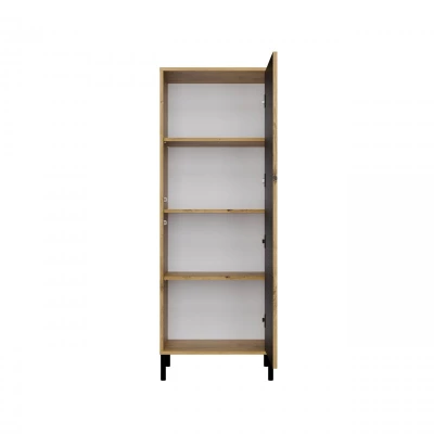 Policová úzka skriňa 54 cm ELBA - dub artisan