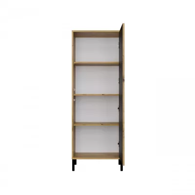 Policová úzka skriňa 54 cm ELBA - dub artisan