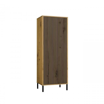 Policová úzka skriňa 54 cm ELBA - dub artisan