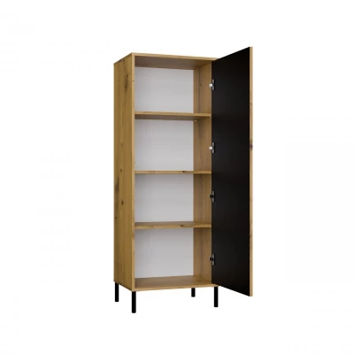 Policová úzka skriňa 54 cm ELBA - dub artisan