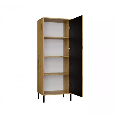 Policová úzka skriňa 54 cm ELBA - dub artisan