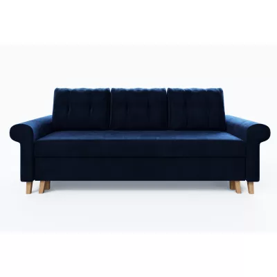 Trojmiestna rozkladacia pohovka NAFETA - modrá