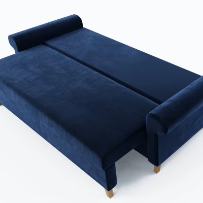 Trojmiestna rozkladacia pohovka NAFETA - modrá