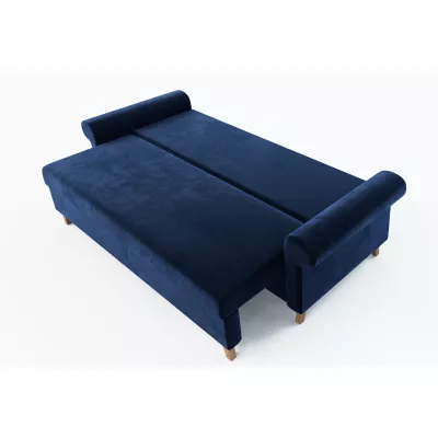 Trojmiestna rozkladacia pohovka NAFETA - modrá