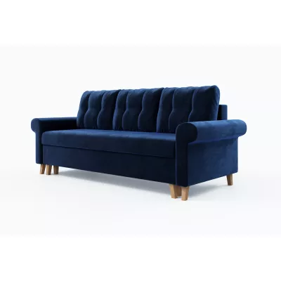 Trojmiestna rozkladacia pohovka NAFETA - modrá