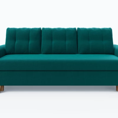 Trojmiestna rozkladacia pohovka NAFETA - tyrkysová