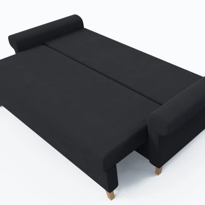 Trojmiestna rozkladacia pohovka NAFETA - grafitová 2