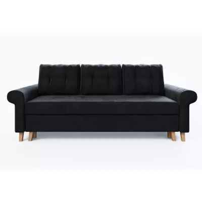 Trojmiestna rozkladacia pohovka NAFETA - grafitová 2