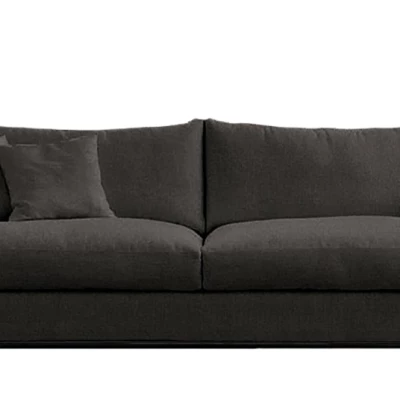 Rozkladacia dvojmiestna pohovka MAKLESA - grafitová